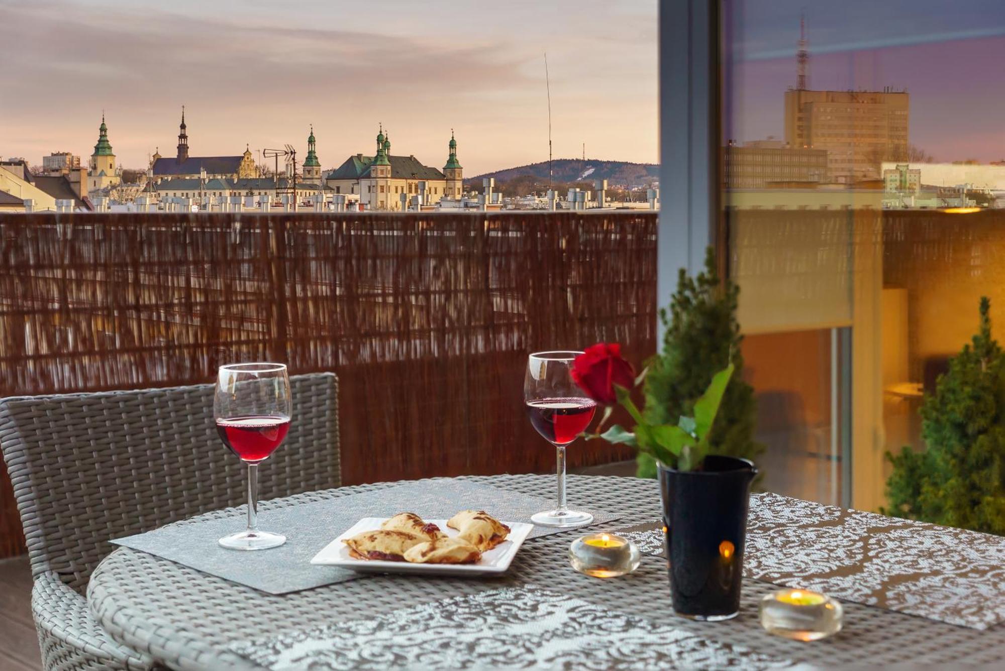 Apartament Z Tarasem Kielce Exteriér fotografie