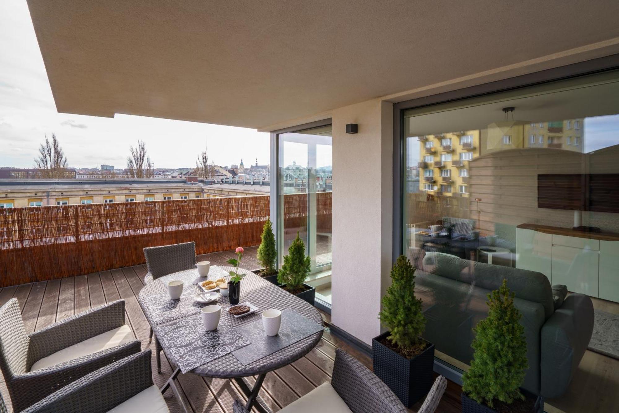 Apartament Z Tarasem Kielce Exteriér fotografie