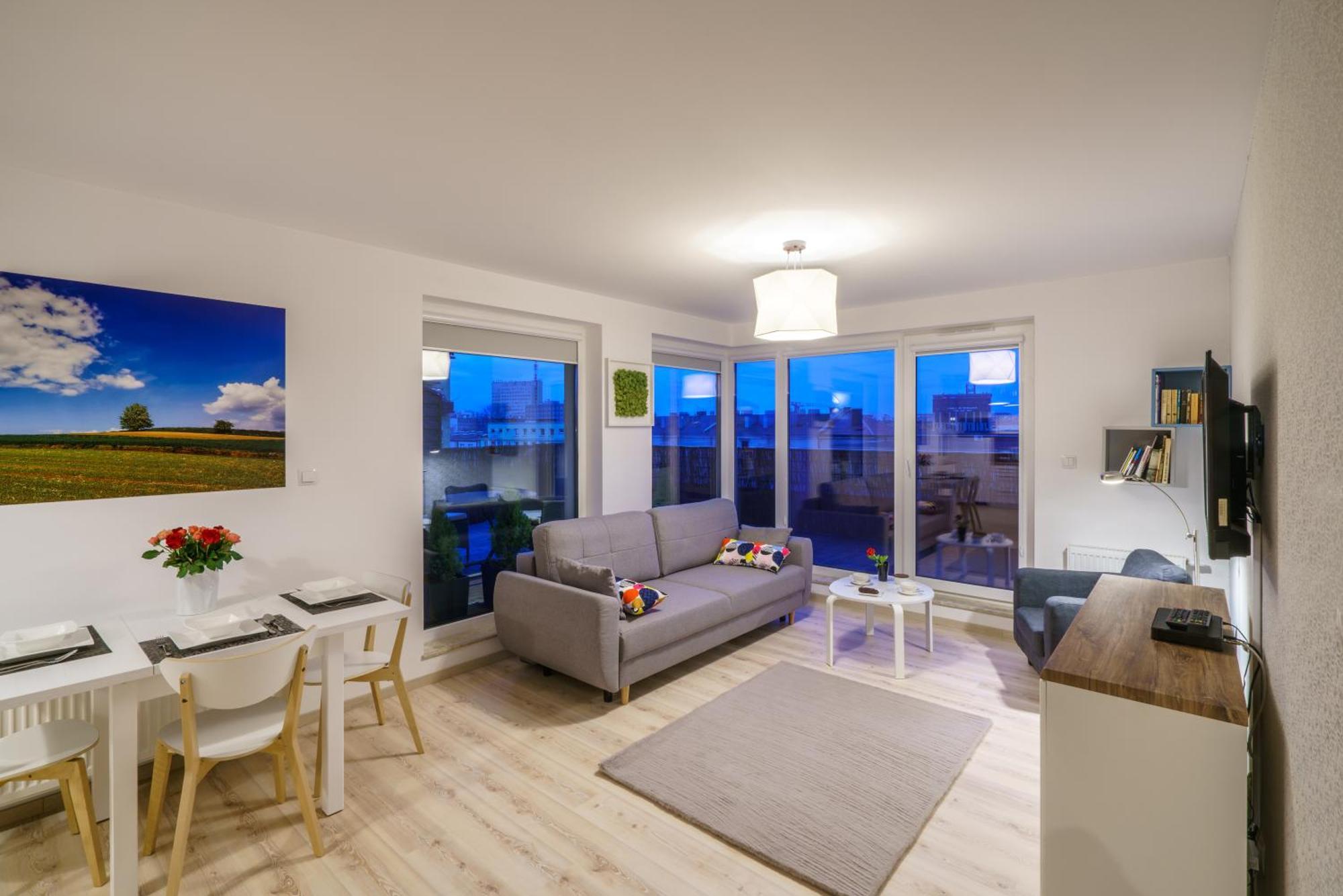 Apartament Z Tarasem Kielce Exteriér fotografie