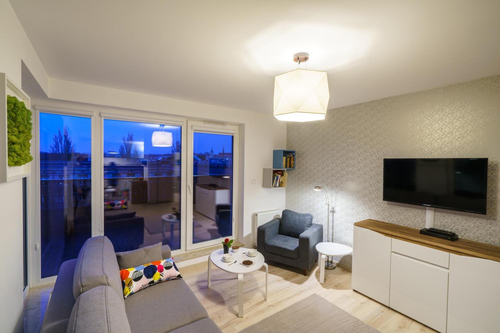Apartament Z Tarasem Kielce Exteriér fotografie